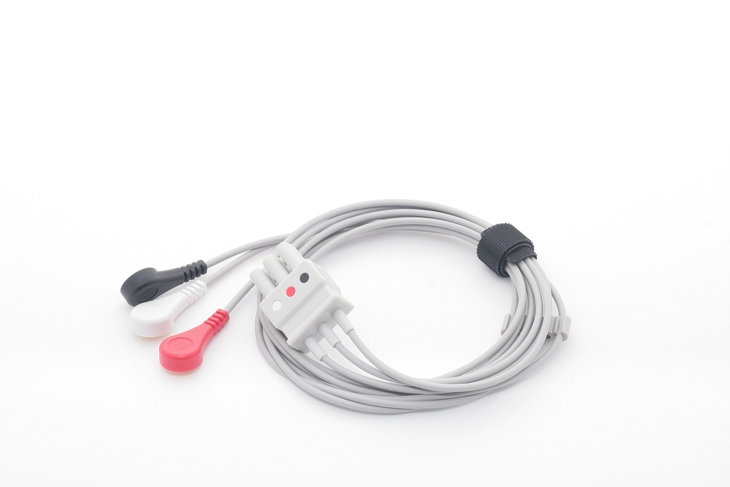 分体扣式3导心电导联线分线缆